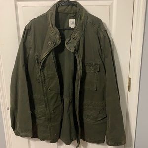 Gap army green jacket